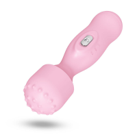 (女用器具)恋感嗨点AV棒粉蓝随机发