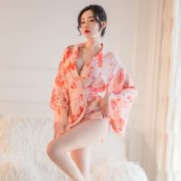 【情趣内衣】日式樱花浴袍佐卡莲/ZOCOA